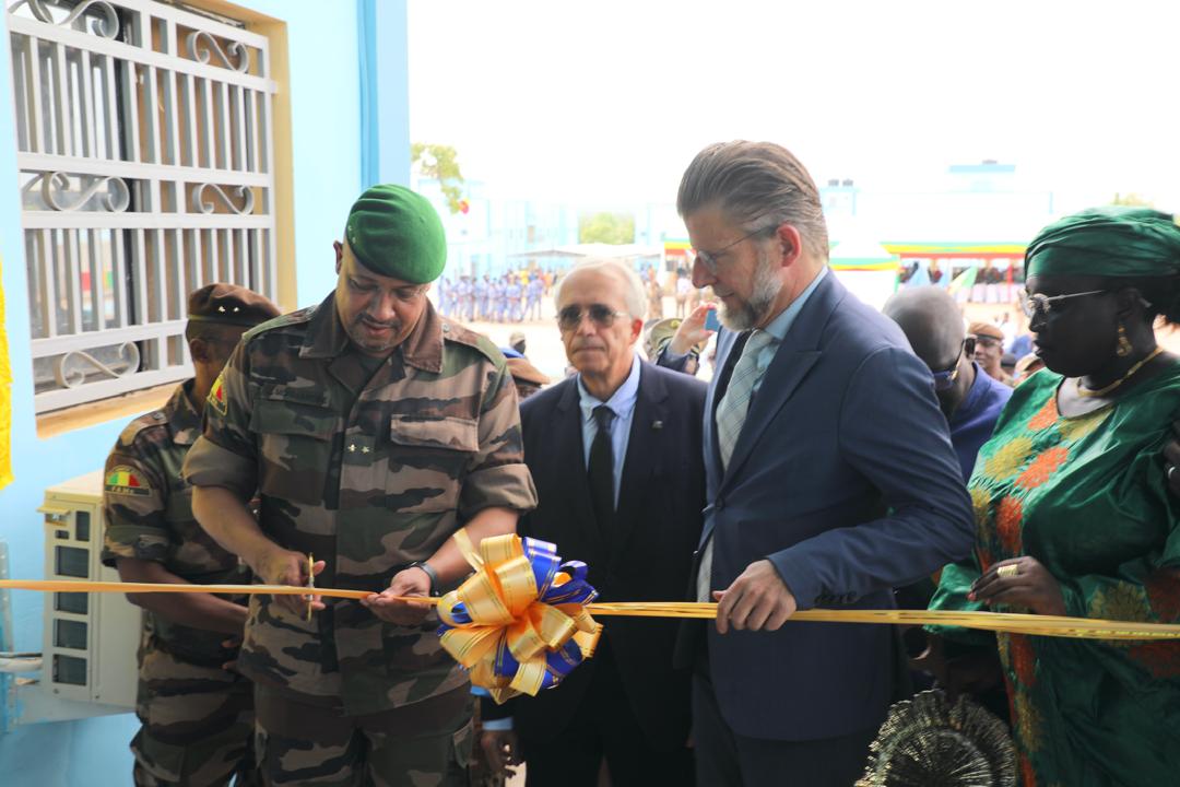 INAUGURATION DU CENTRE INTER-FORCES DE SÉCURISATION DES FRONTIÈRES DE KOUREMALE